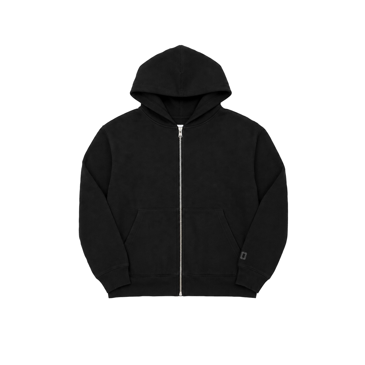Black Zip-Up