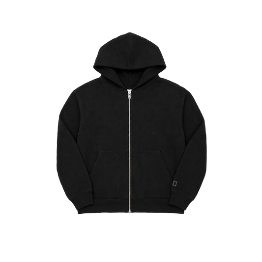 Black Zip-Up